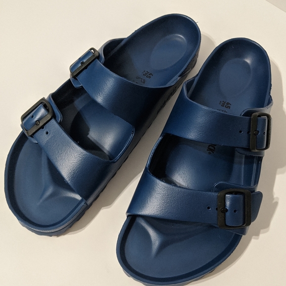 NWoT Birkenstock Arizona Navy Men's 12-12.5/45 ONE - Picture 3 of 6